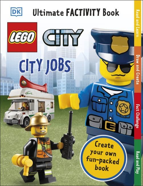 City: City Jobs: Ultimate Factivity Book LEGO set (#9780241483831-1)