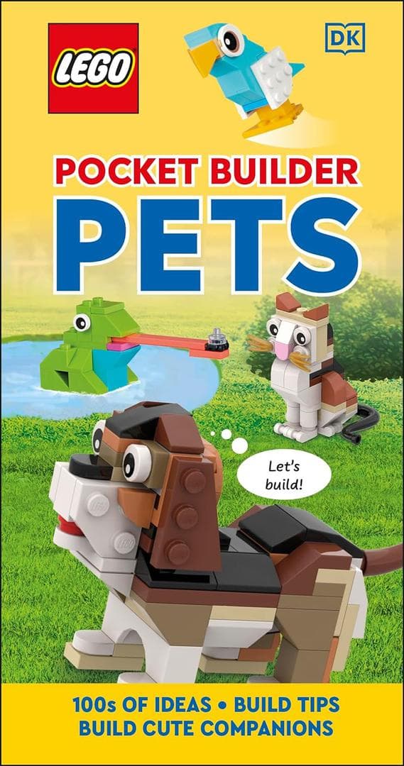 Pocket Builder: Pets LEGO Non-fiction Books set (#9780241651094-1, 2024)