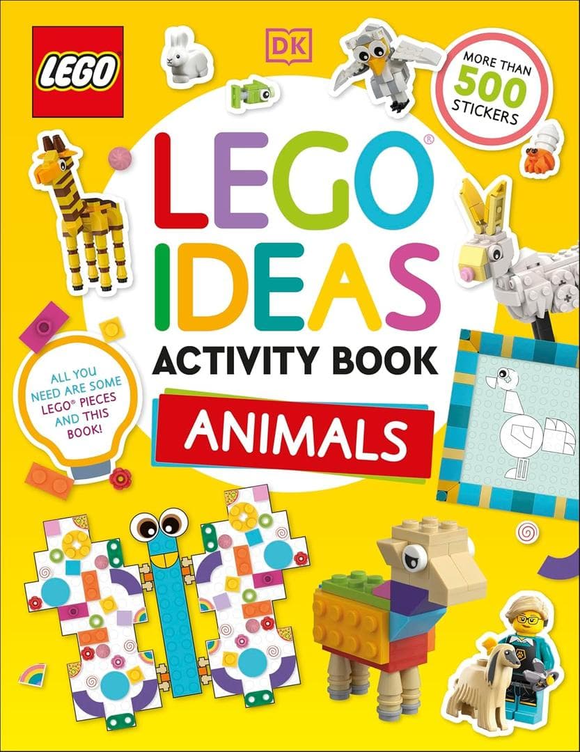 LEGO Ideas Activity Book: Animals LEGO set (#9780241727416-1)