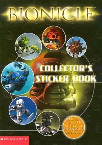BIONICLE: Collector's Sticker Book LEGO set (#9780439501200-1)