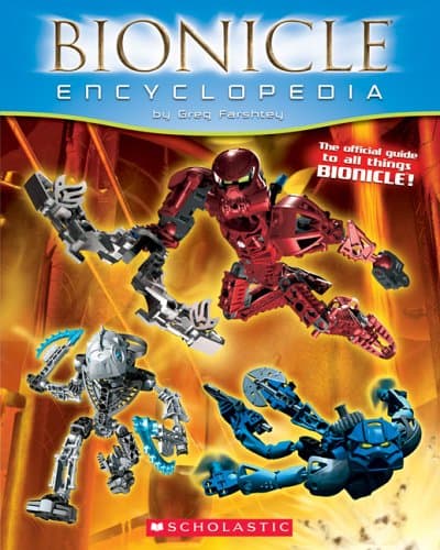 BIONICLE: Encyclopedia LEGO Non-fiction Books set (#9780439745611-1, 2005)
