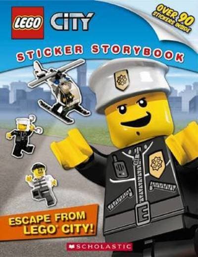 City: Escape from LEGO City: Sticker Storybook LEGO set (#9780545280952-1)
