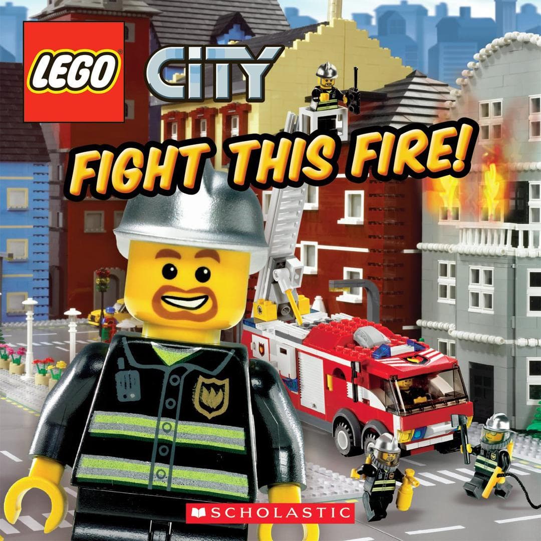 City: Fight This Fire! LEGO Story Books set (#9780545317597-1, 2011)