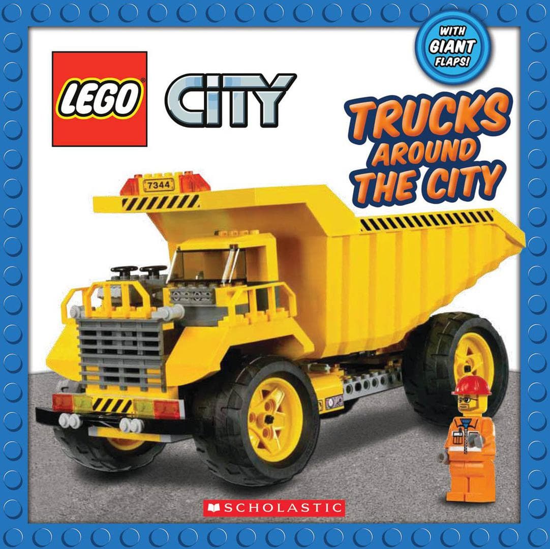 City: Trucks Around the City LEGO Non-fiction Books set (#9780545356299-1, 2017)
