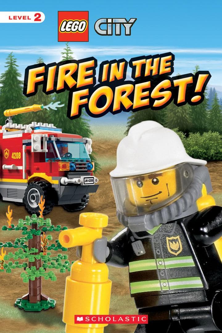 City: Fire in the Forest! LEGO Story Books set (#9780545369923-1, 2012)