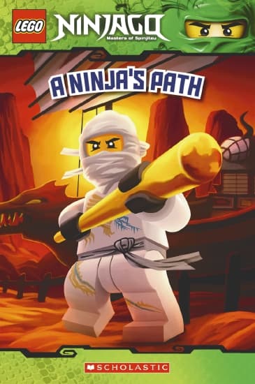 Ninjago: A Ninja's Path LEGO Story Books set (#9780545435932-1, 2012)