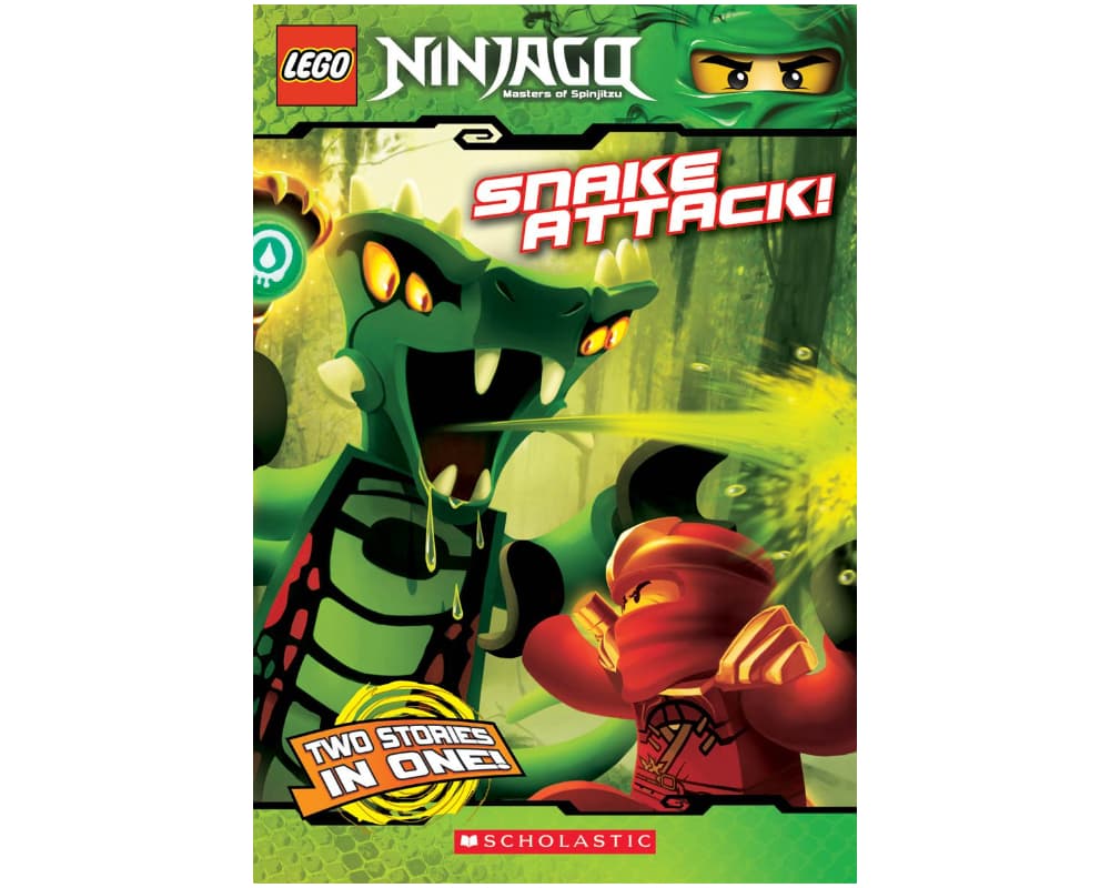 Ninjago: Snake Attack LEGO Story Books set (#9780545465182-1, 2012)