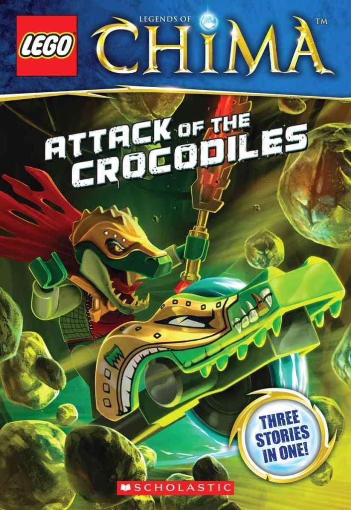 Legends of Chima: Attack of the Crocodiles LEGO Story Books set (#9780545516495-1, 2013)