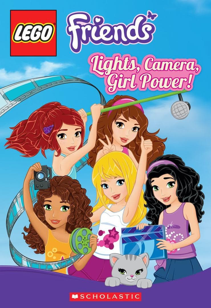 Friends: Lights, Camera, Girl Power! LEGO set (#9780545516549-1)