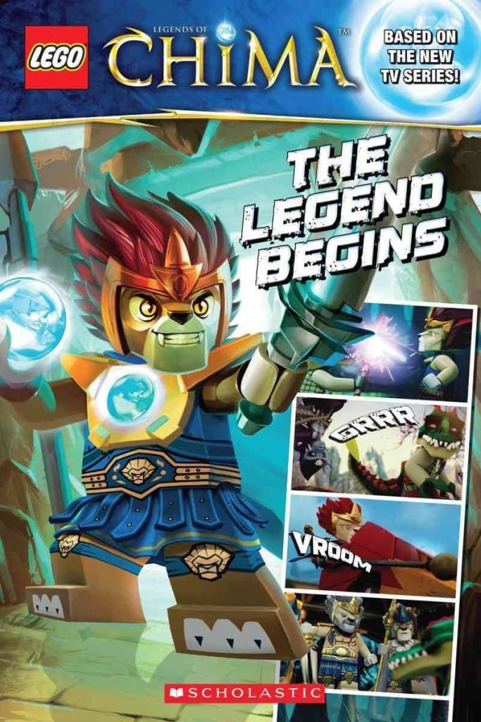Legends of Chima: The Legend Begins LEGO Story Books set (#9780545517508-1, 2013)
