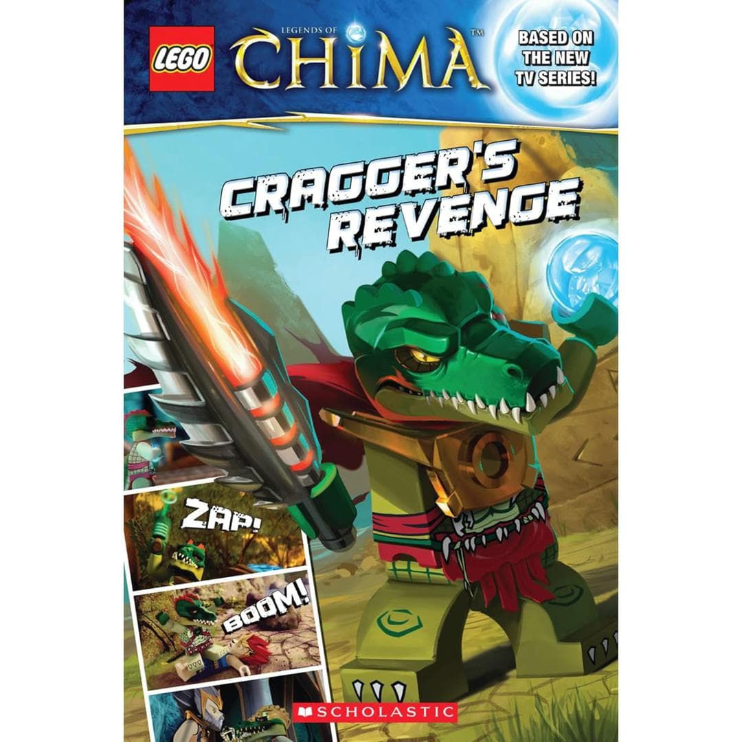 Legends of Chima: Cragger's Revenge LEGO Story Books set (#9780545517515-1, 2013)