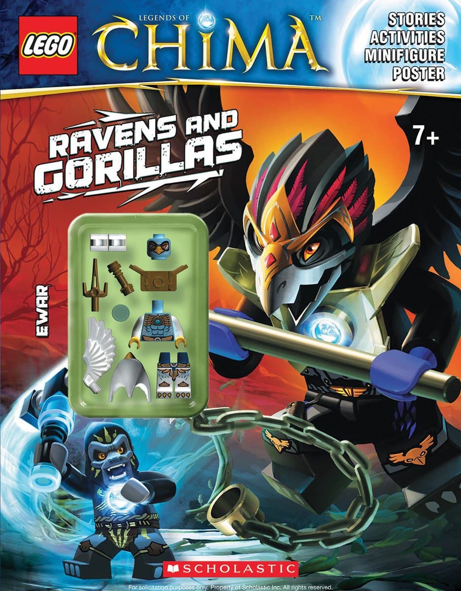 Legend of Chima: Ravens and Gorillas LEGO set (#9780545645270-1)