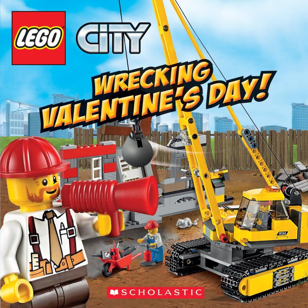 City: Wrecking Valentine's Day! LEGO set (#9780545859844-1)