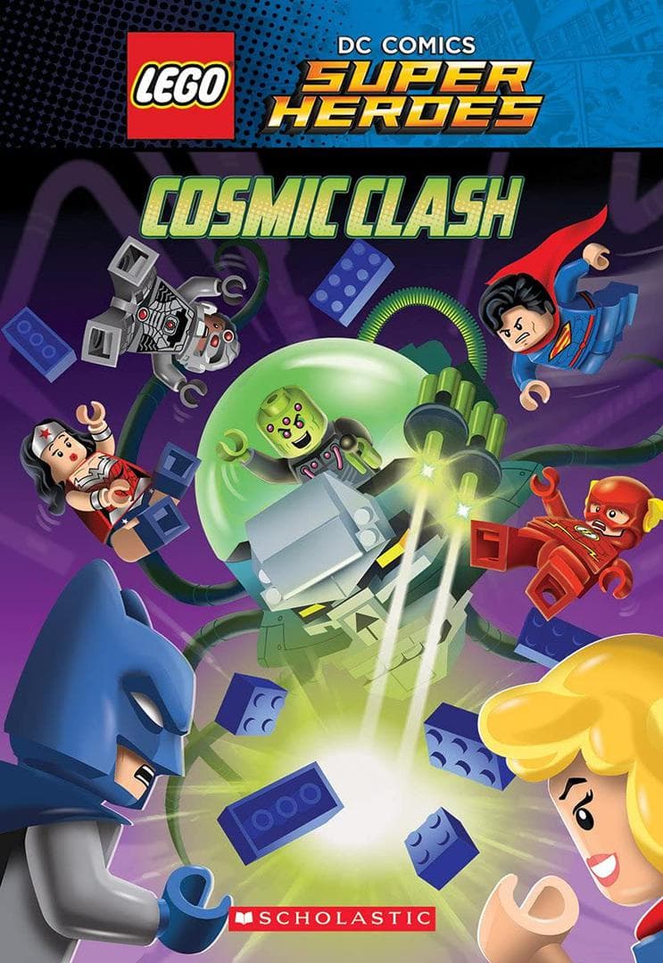 DC Comics Super Heroes: Cosmic Clash LEGO Story Books set (#9780545868013-1, 2016)