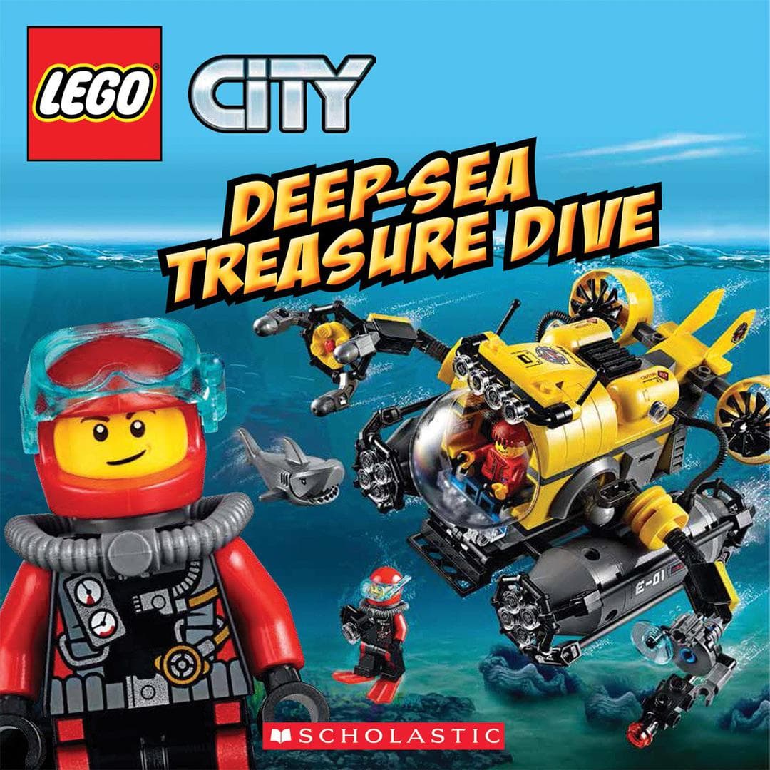 City: Deep Sea Treasure Dive LEGO set (#9780545905916-1)