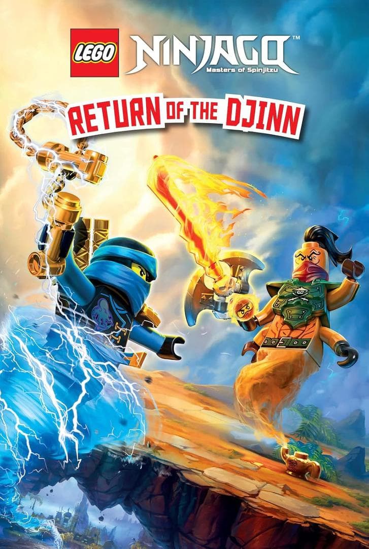 Ninjago: Return of the Djinn LEGO Story Books set (#9780545925532-1, 2016)