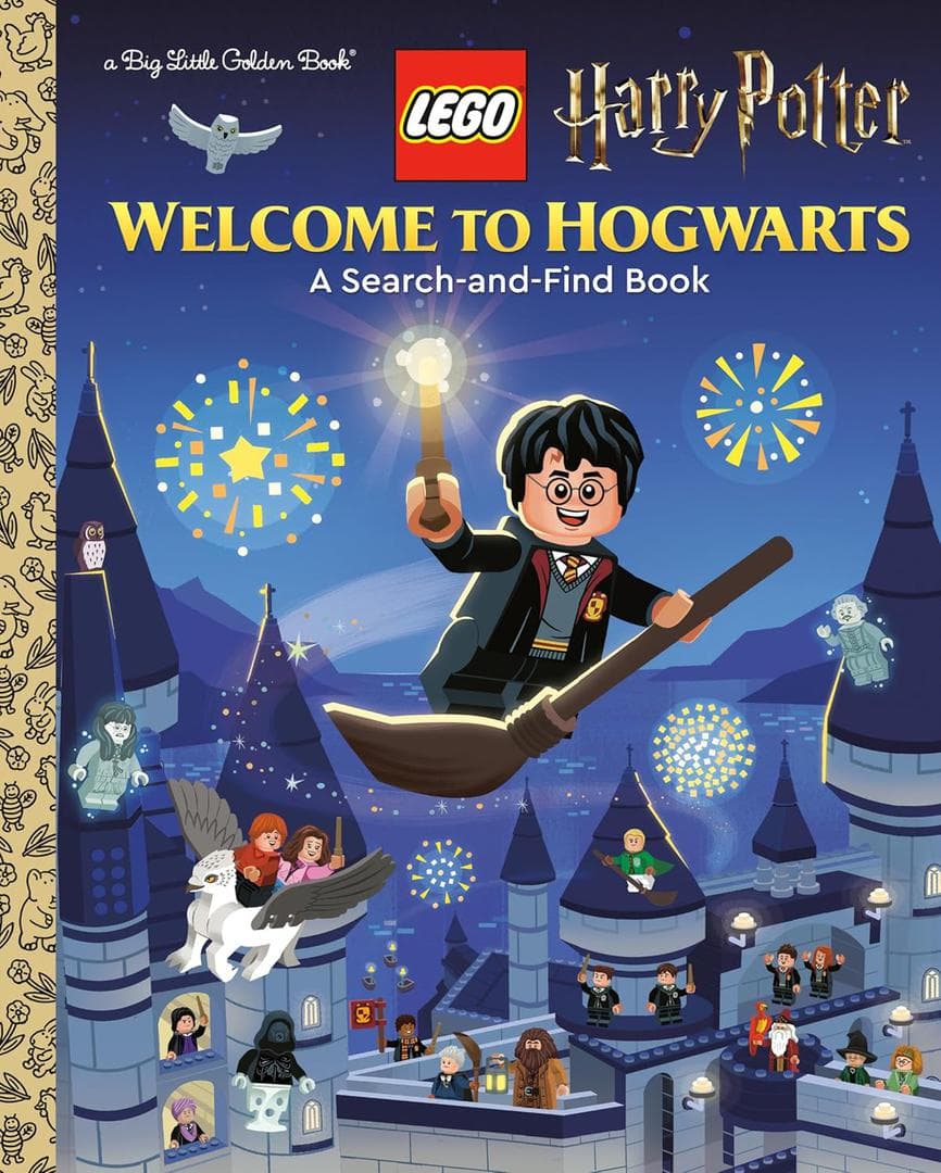Harry Potter: Welcome to Hogwarts: A Search-and-Find Book LEGO set (#9780593704523-1)