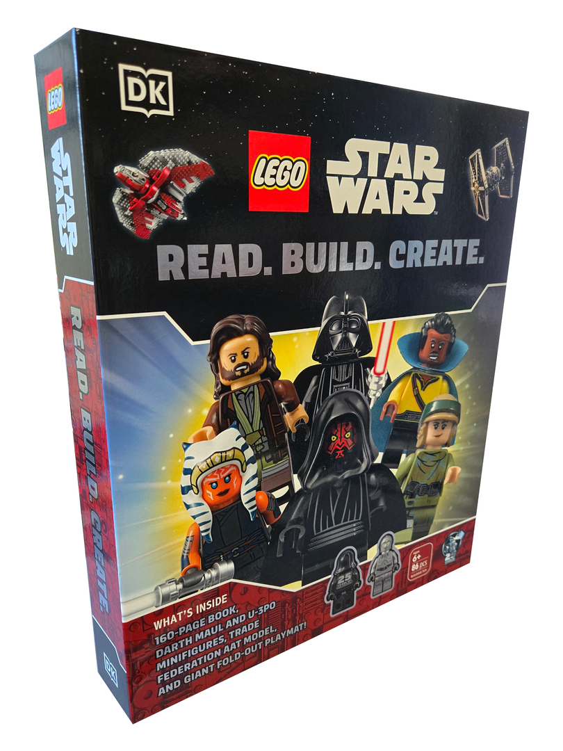 Star Wars: Read. Build. Create. LEGO Non-fiction Books set (#9780593958964-1, 2024)