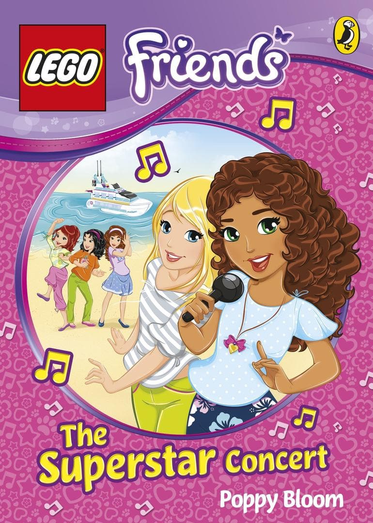 Friends: The Superstar Concert LEGO set (#9780723279785-1)