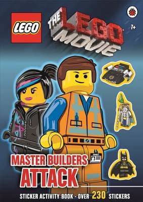 The LEGO Movie: Master Builders Attack Sticker Activity Book LEGO set (#9780723291091-1)