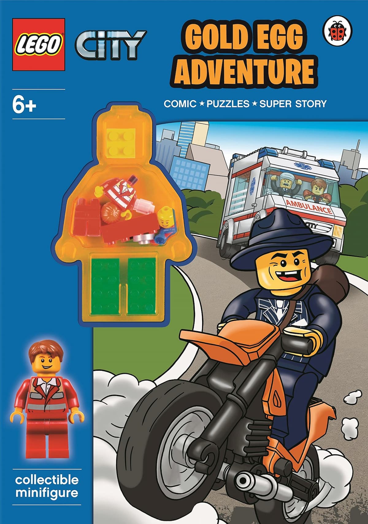 City: Gold Egg Adventure LEGO set (#9780723291251-1)