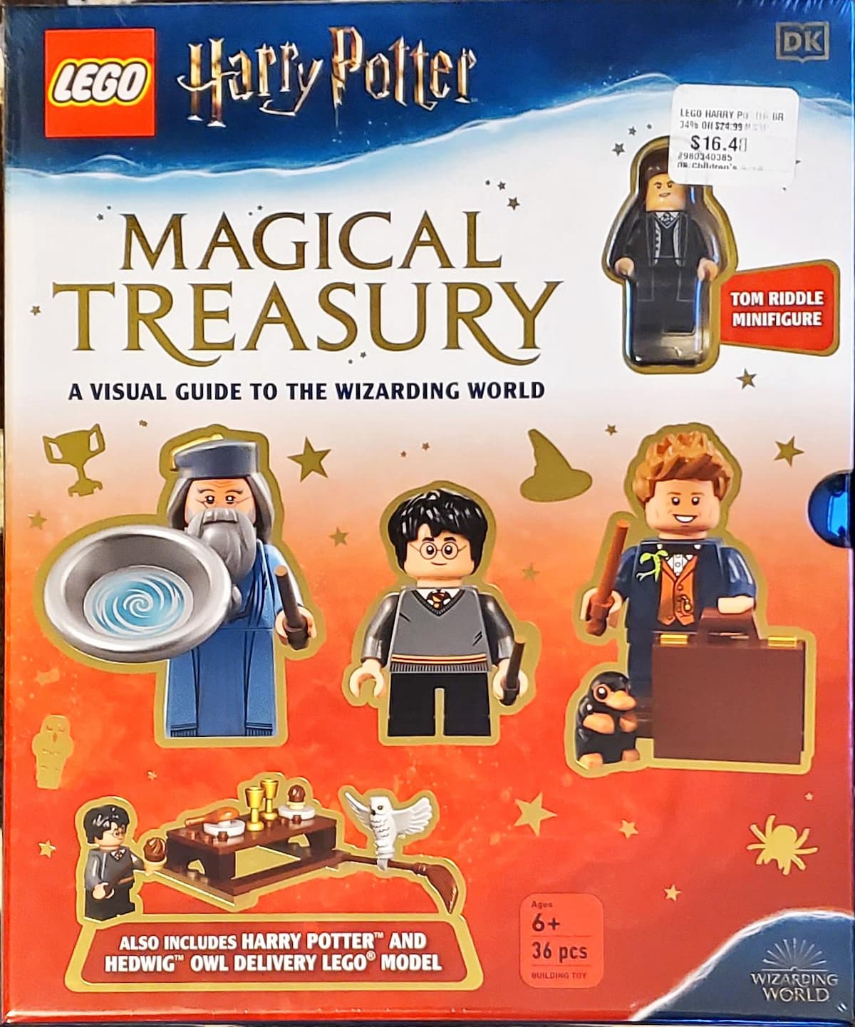 Harry Potter: Magical Treasury: A Visual Guide to the Wizarding World LEGO Non-fiction Books set (#9780744047936-1, 2021)