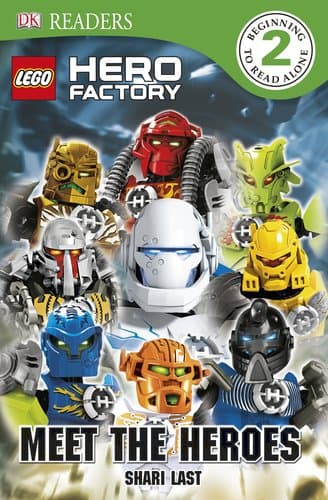DK Readers Level 2: Hero Factory: Meet the Heroes LEGO set (#9780756690069-1)