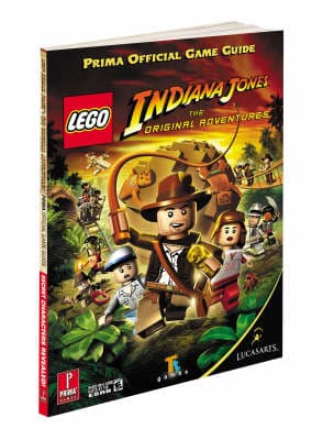 Indiana Jones: The Original Adventures: Prima's Official Game Guide LEGO Non-fiction Books set (#9780761559184-1, 2008)