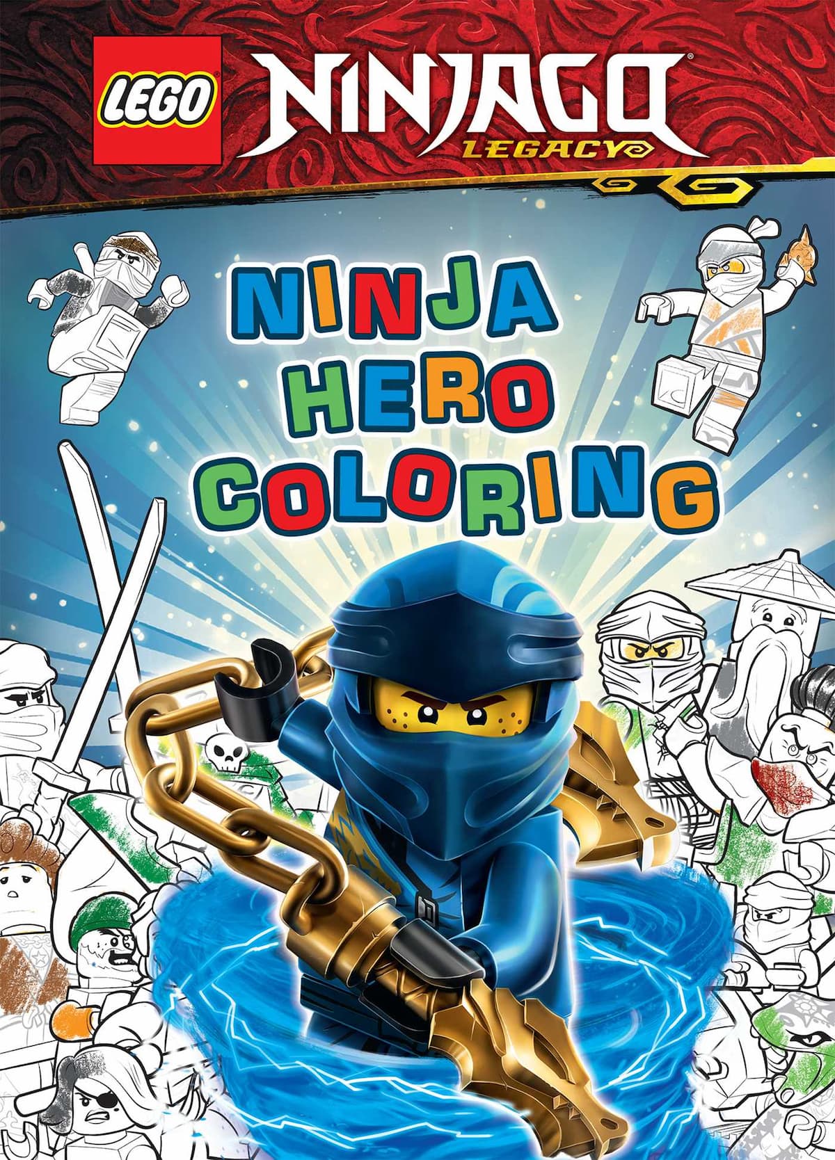 Ninjago Legacy: Ninja Hero Coloring LEGO set (#9780794447137-1)