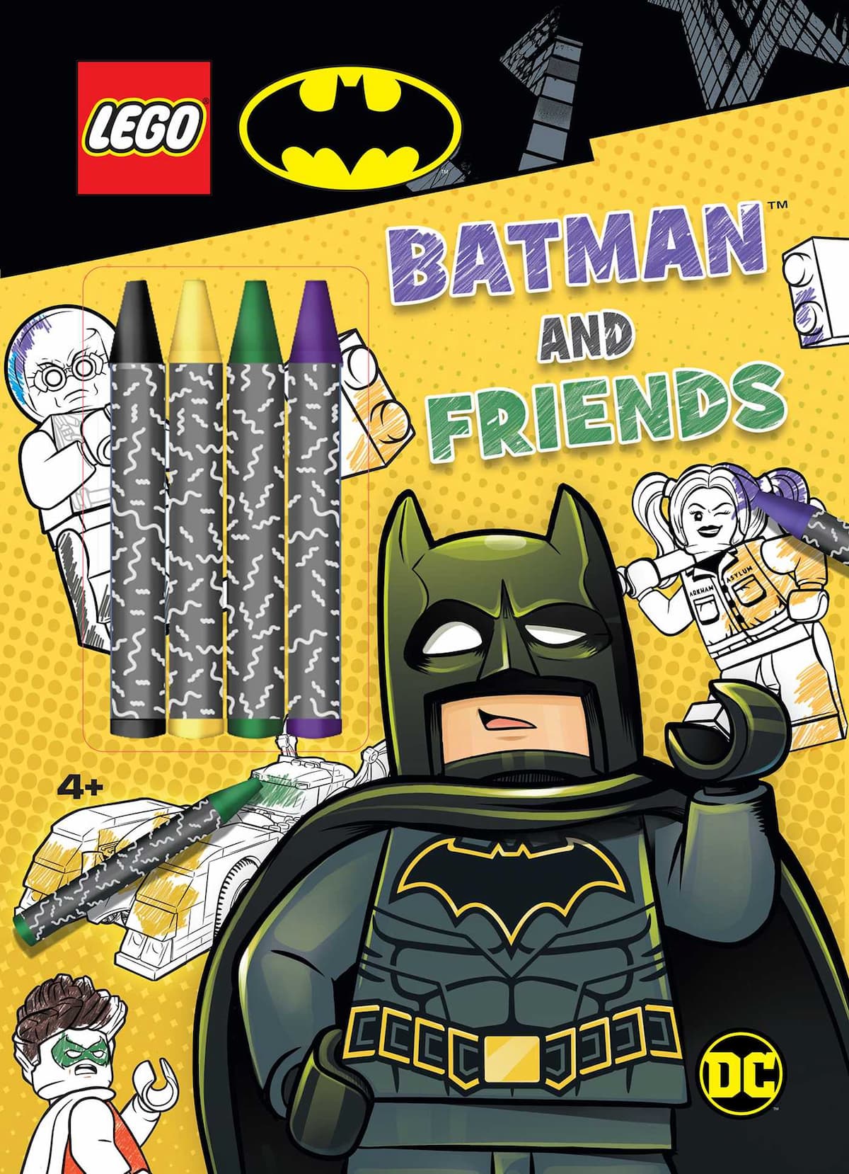 DC Comics Batman: Batman and Friends LEGO set (#9780794447144-1)