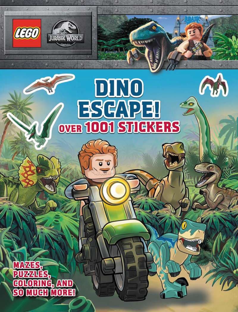Jurassic World: Dino Escape: Over 1001 Stickers LEGO set (#9780794448578-1)
