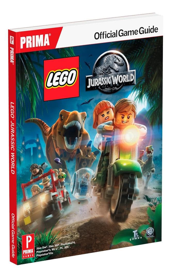Jurassic World: Prima's Official Game Guide LEGO Non-fiction Books set (#9781101898529-1, 2015)