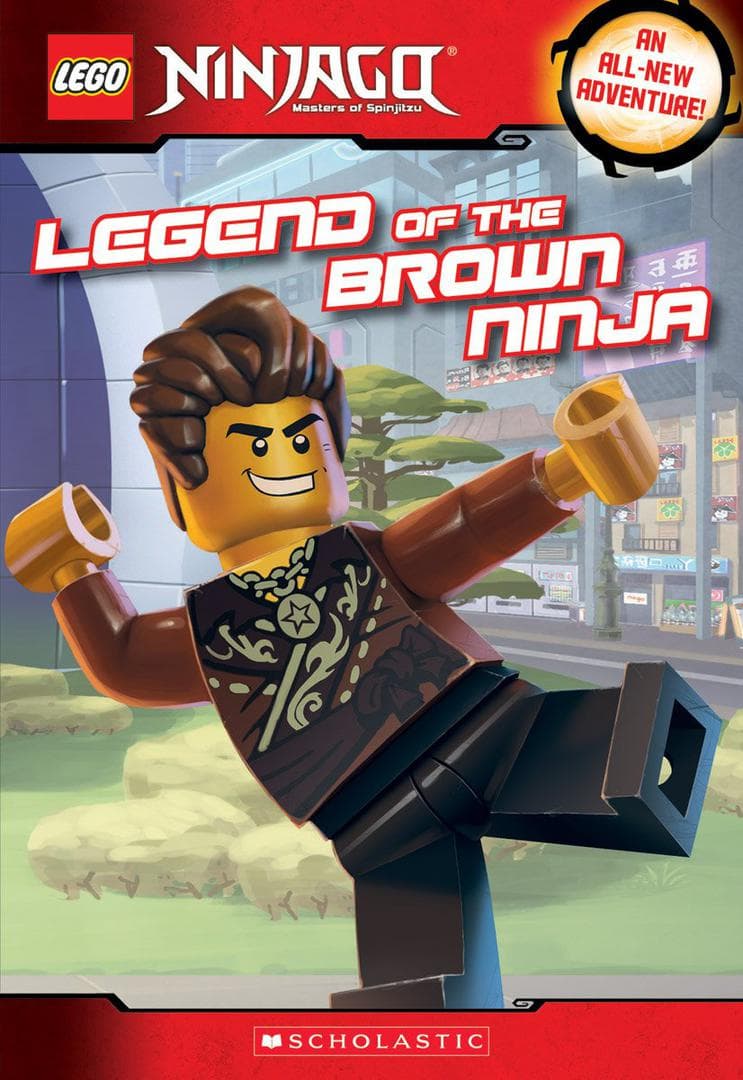 Ninjago: Legend of the Brown Ninja LEGO Story Books set (#9781338044669-1, 2016)