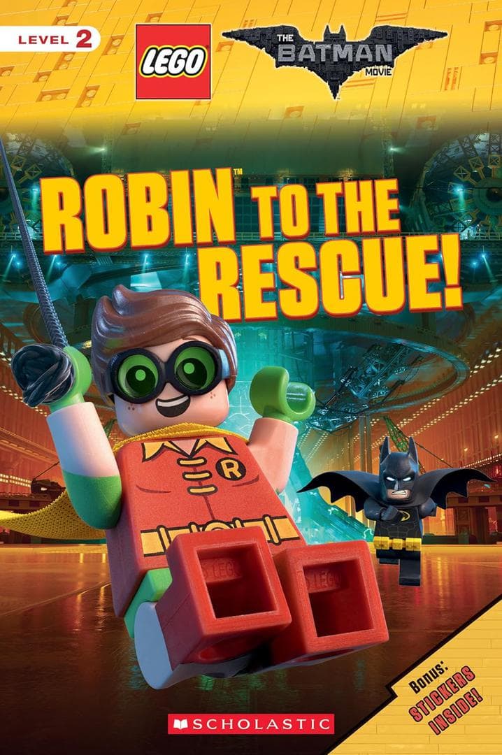 The LEGO Batman Movie: Robin to the Rescue LEGO Story Books set (#9781338112146-1, 2016)