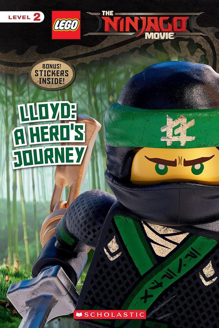 The LEGO Ninjago Movie: Lloyd: A Hero's Journey LEGO set (#9781338139662-1)