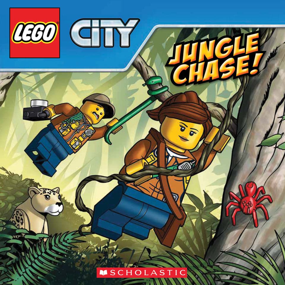 City: Jungle Chase #15 LEGO set (#9781338173208-1)