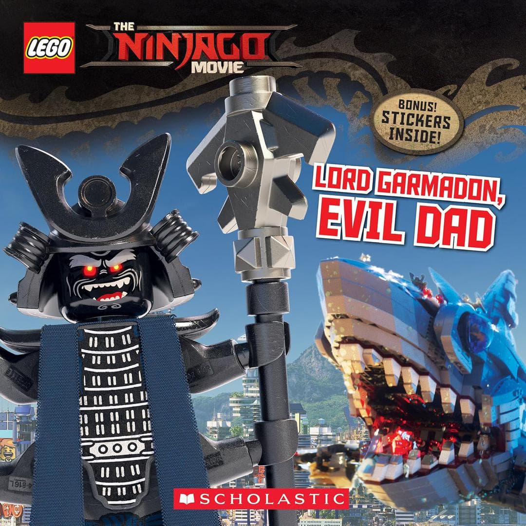 The LEGO Ninjago Movie: Lord Garmadon, Evil Dad LEGO Story Books set (#9781338214451-1, 2017)