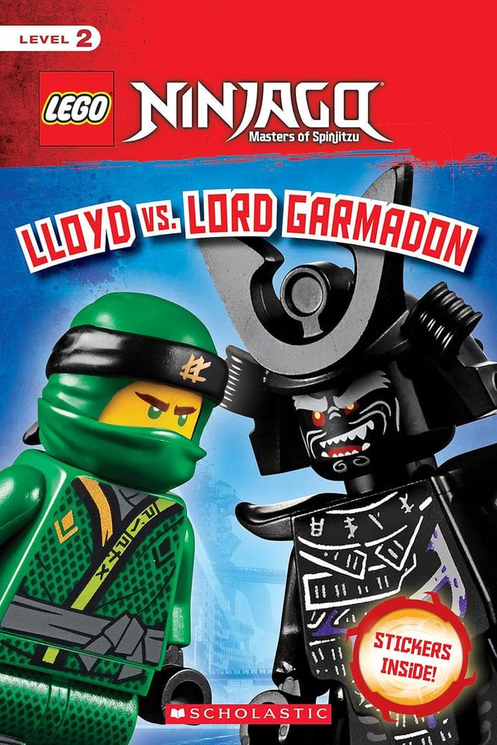 Ninjago: Lloyd vs. Lord Garmadon LEGO set (#9781338264333-1)