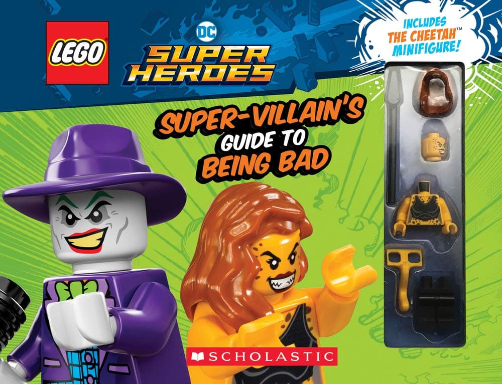 DC Super Heroes: Super-Villain's Guide to Being Bad LEGO set (#9781338346138-1)