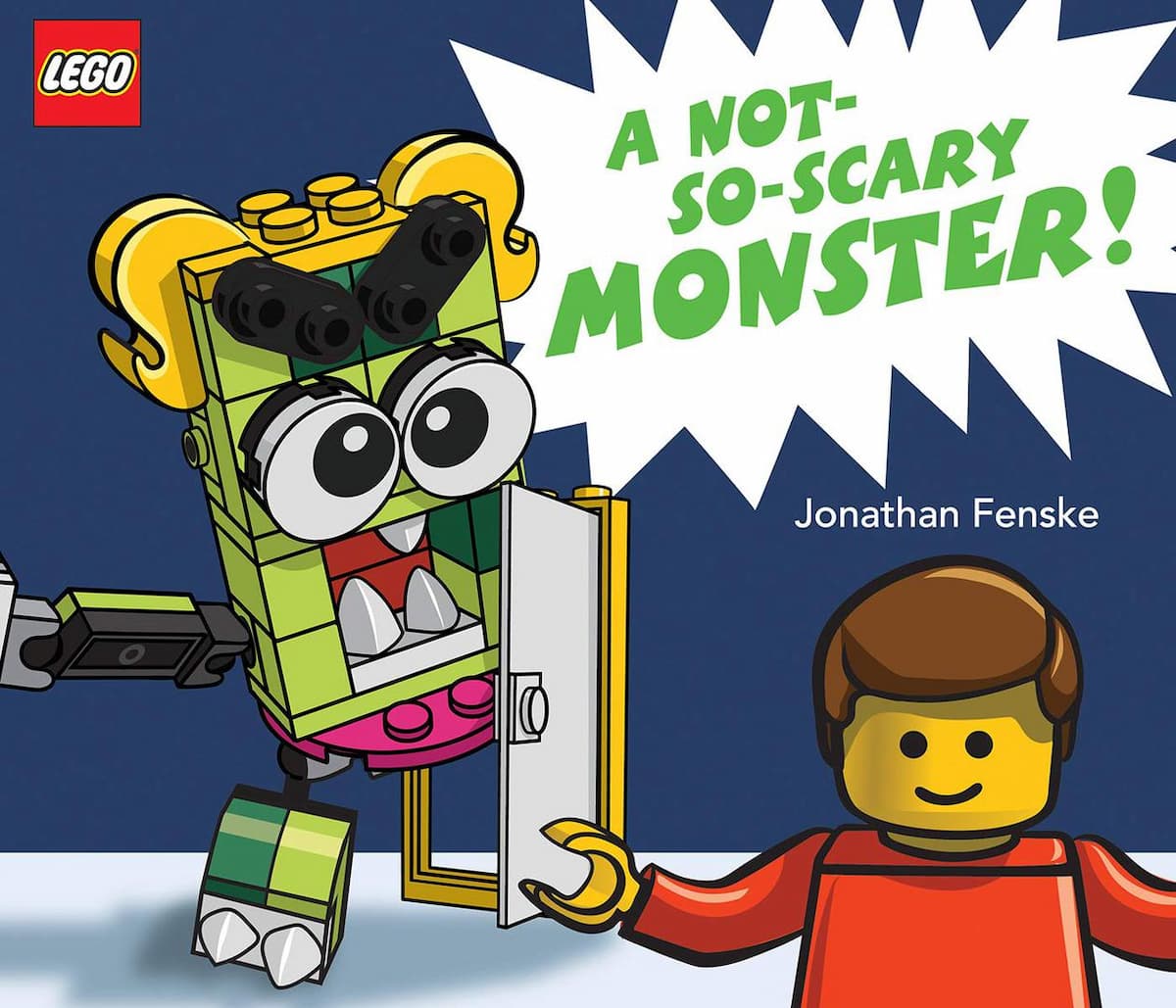 A Not So Scary Monster LEGO set (#9781338360820-1)