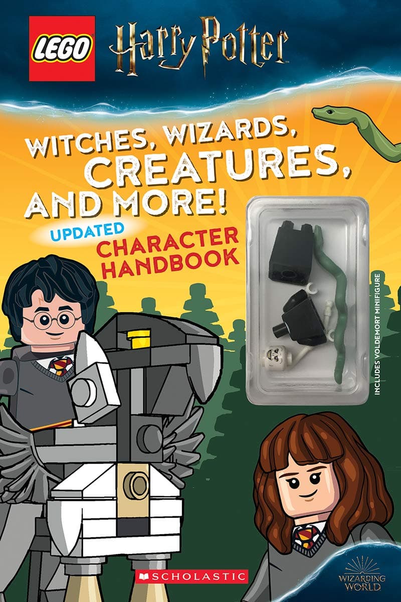 Harry Potter: Witches, Wizards, Creatures, and More! UPDATED Character Handbook LEGO set (#9781338613667-1)