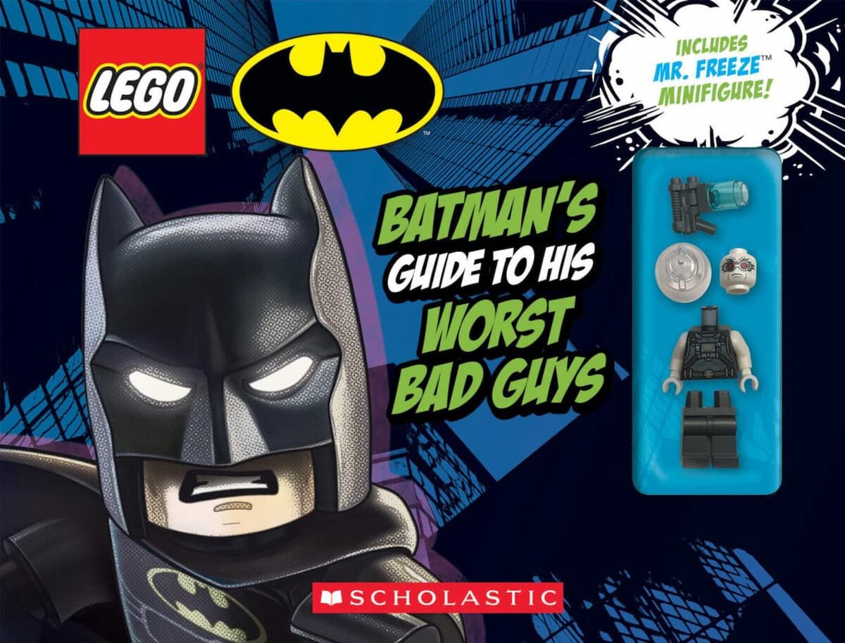DC Comics Batman: Batman's Guide to His Worst Bad Guys LEGO set (#9781338641622-1)