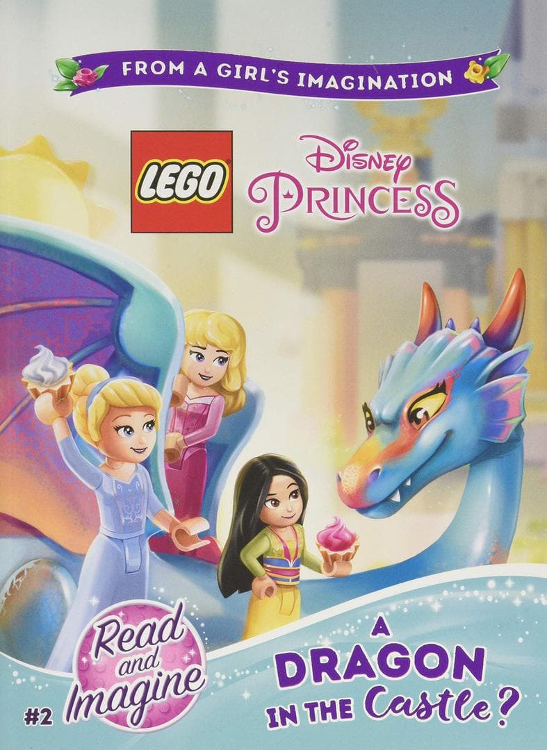 Disney Princess: Chapter 2: A Dragon in the Castle? LEGO Story Books set (#9781368024150-1, 2018)