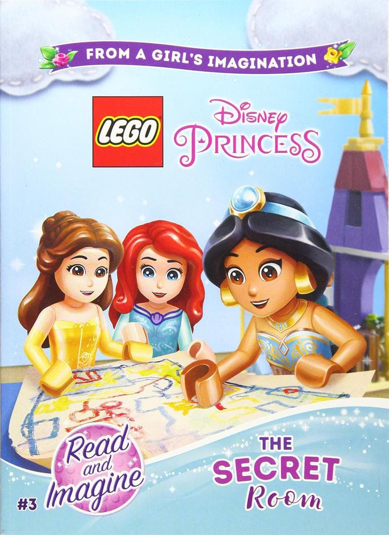 Disney Princess: Chapter 3: The Secret Room LEGO Story Books set (#9781368026666-1, 2019)