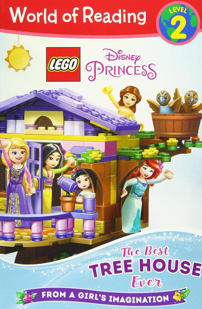 World of Reading Level 2: The Best Tree House Ever LEGO set (#9781368026819-1)