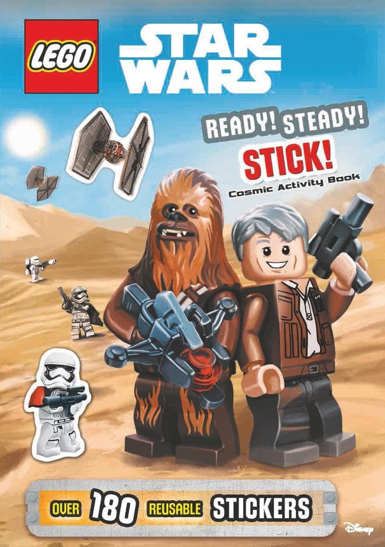 Star Wars: Ready, Steady, Stick: Cosmic Activity Book LEGO set (#9781405283229-1)