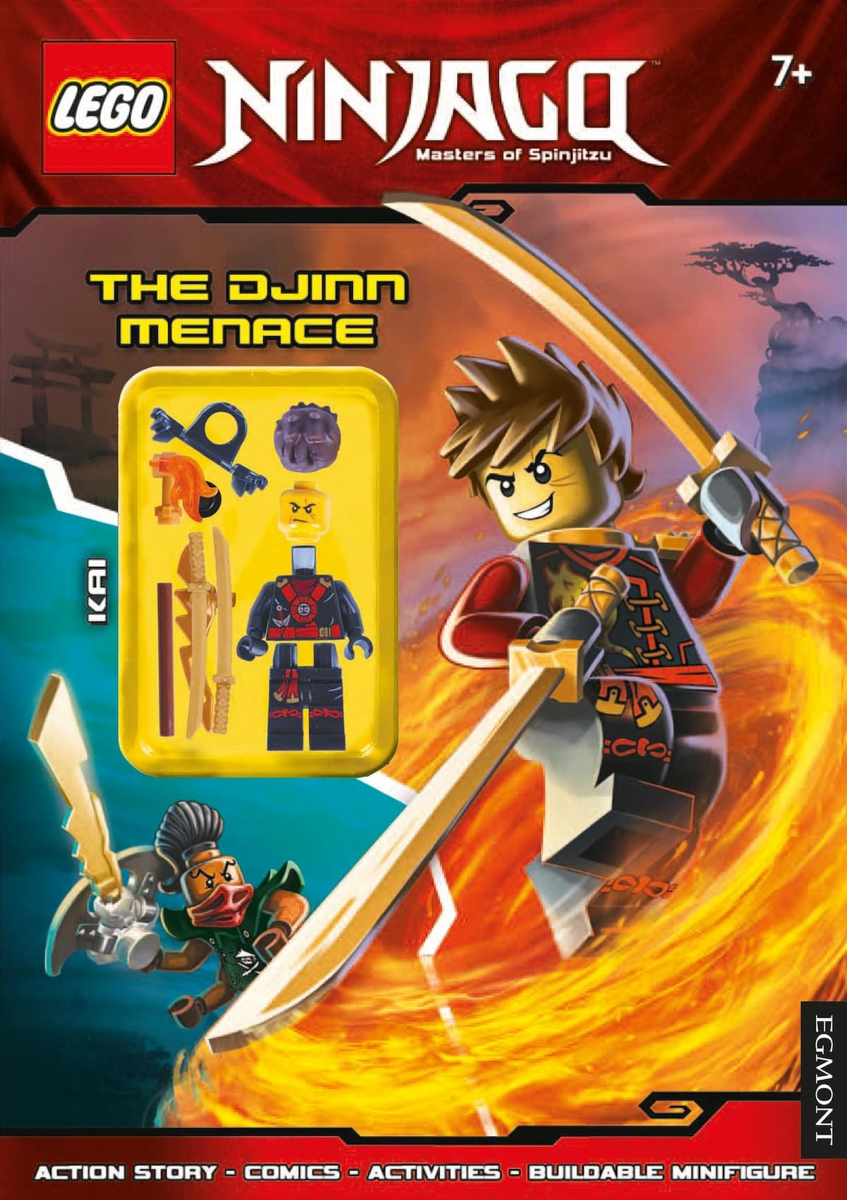 Ninjago: The Djinn Menace LEGO set (#9781405283236-1)