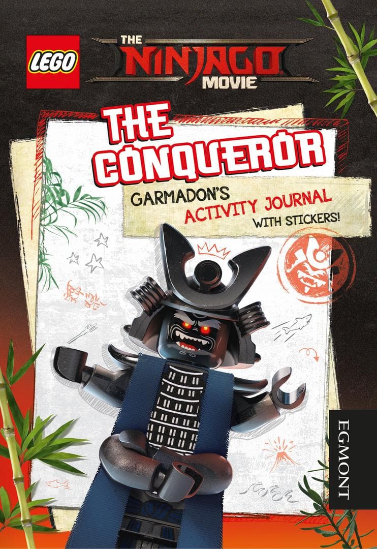 The LEGO Ninjago Movie: The Conqueror: Garmadon's Activity Journal with Stickers LEGO set (#9781405287456-1)