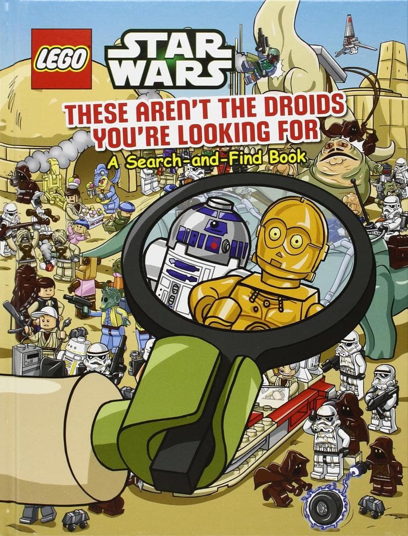 Star Wars: These Aren't the Droids You're Looking For: A Search-and-Find Book LEGO set (#9781407142586-1)