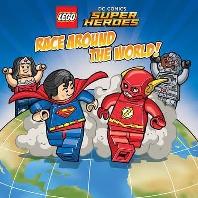 DC Comics Super Heroes: Race Around the World LEGO set (#9781407162218-1)